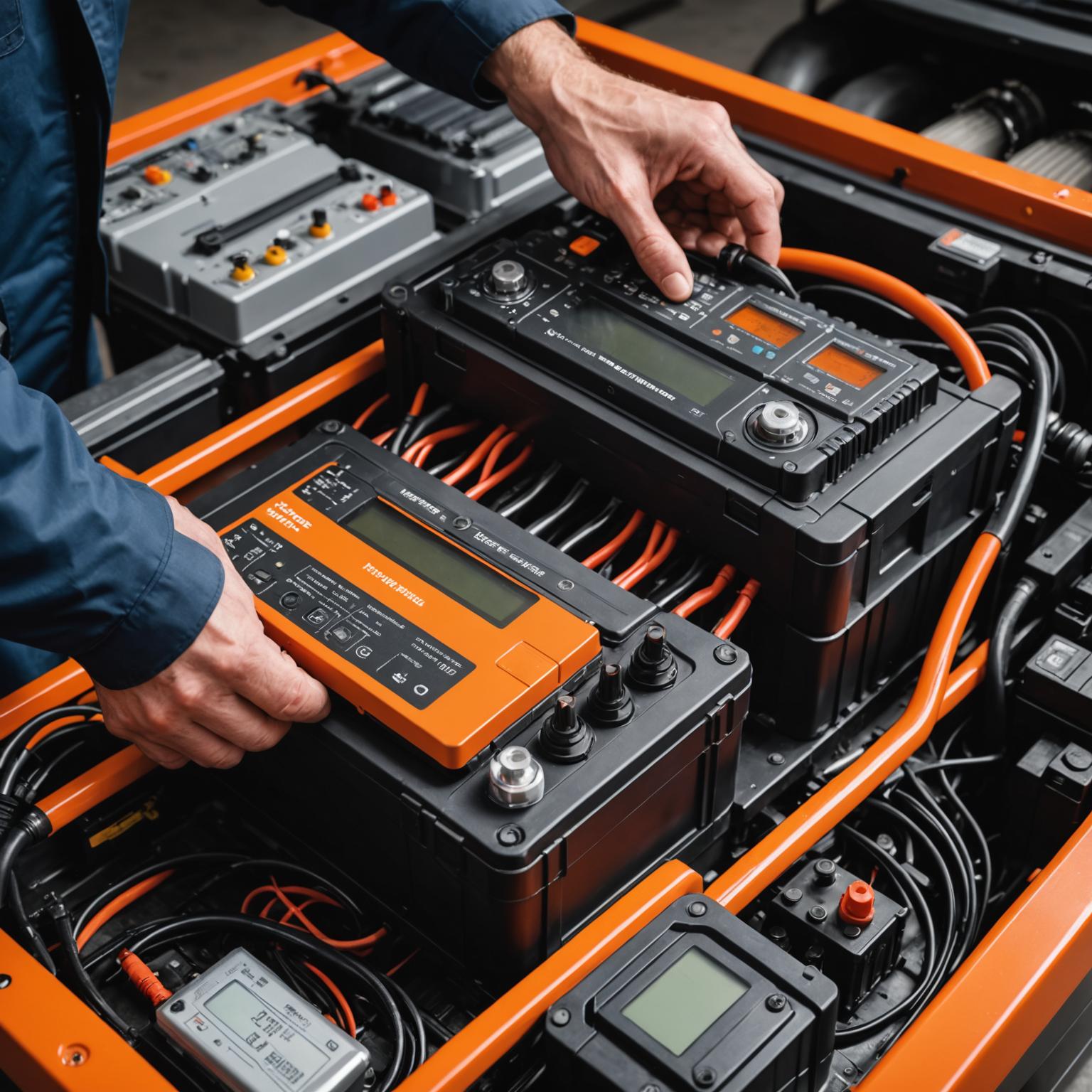 Hybrid battery inspection